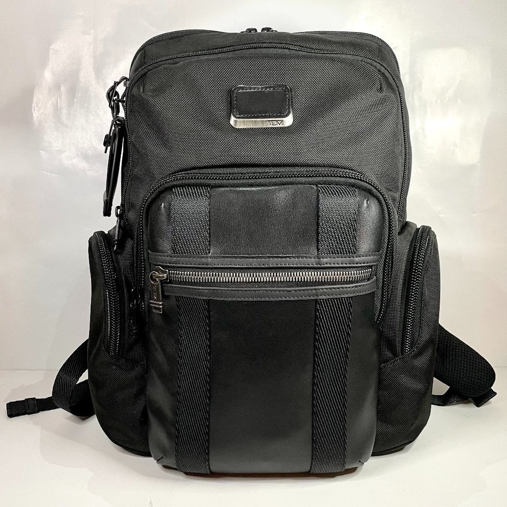 Tumi Alpha Bravo Nellis Black Backpack